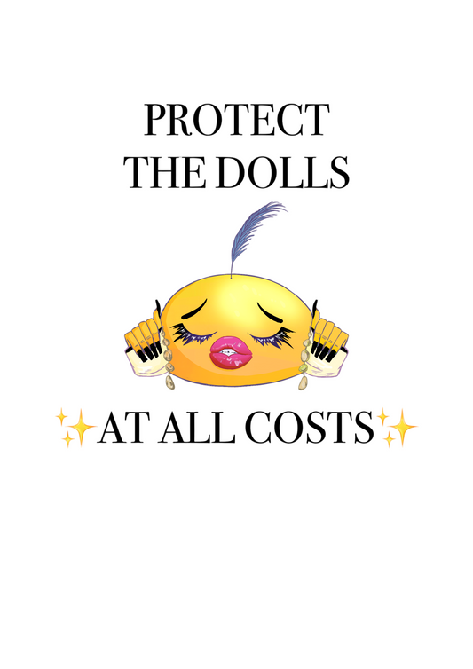 Sticker Boubie - *Protect The Dolls*